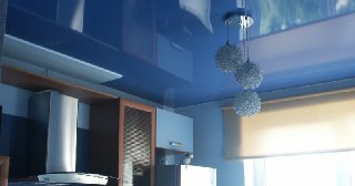 Натяжной потолок на кухню Абакан, цена от 6360 руб.