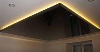 Натяжной потолок с подсветкой Абакан, цена от 2127 руб.